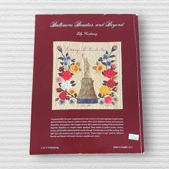 Baltimore Beauties & Beyond Vol 1 Book Classic Quilt Applique Sienkiewicz - Picture 2 of 11